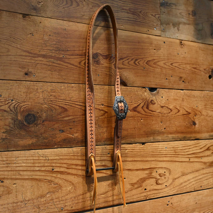 Handmade Headstall by Bill Plummer w/a Kerry Kelley Buckle