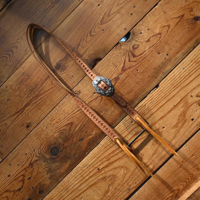 Handmade Headstall by Bill Plummer w/a Kerry Kelley Buckle