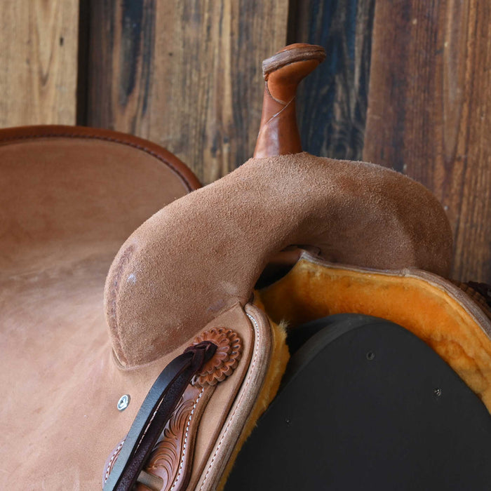16.5" JEFF SMITH BUSTER WELCH CUTTING SADDLE