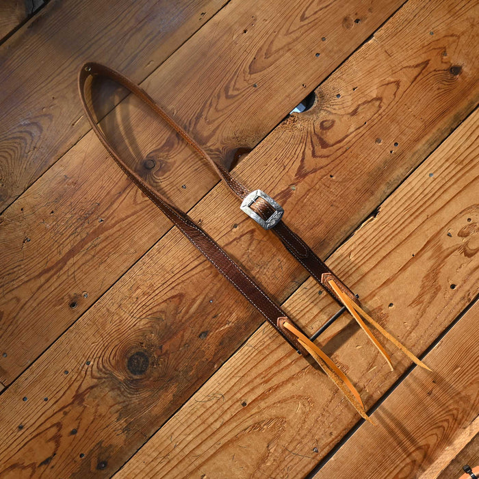 Handmade Tooled Headstall by Bill Plummer w/a KAMPHAUS Buckle Tack - Headstalls Bill Plummer