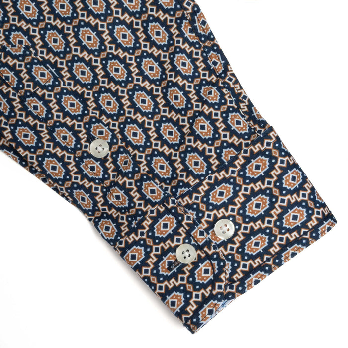 Panhandle Slim Men's Aztec Print Button Down Shirt MEN - Clothing - Shirts - Long Sleeve Panhandle