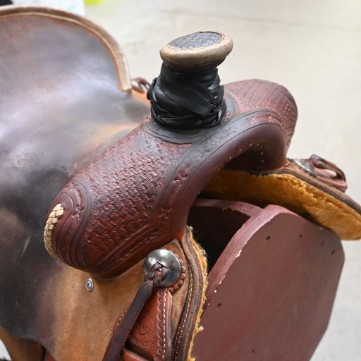 15.5" USED TESKEY'S RANCH ASSOCIATION SADDLE Saddles - Used Teskey's Saddlery