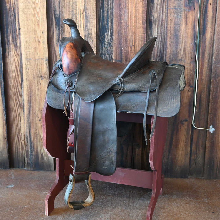 Vintage R.A Wilkerson Saddle