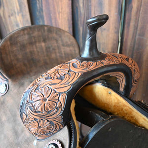 14" JEFF SMITH BARREL SADDLE Saddles Jeff Smith   