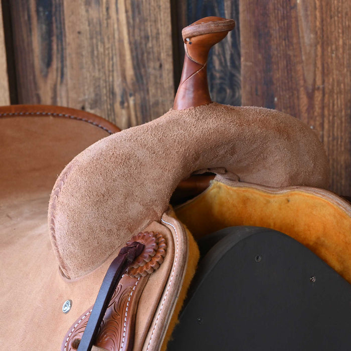 16" JEFF SMITH BEAU GALYEAN CUTTING SADDLE