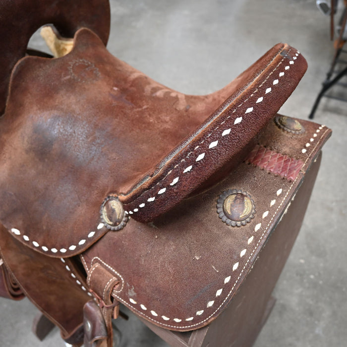 14.5" USED JEFF SMITH C3 BARREL SADDLE Saddles - Used Jeff Smith