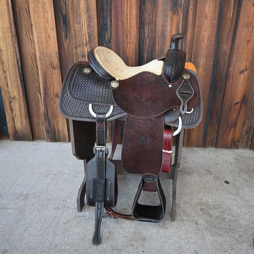 14" JEFF SMITH ROPING SADDLE Saddles - New Jeff Smith
