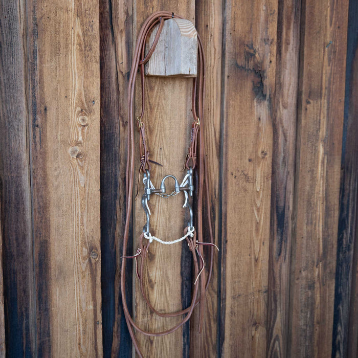 Josh Ownbey Correction Bridle Rig w/All New Leather Tack - Rigs Josh Ownbey Cowboy Line