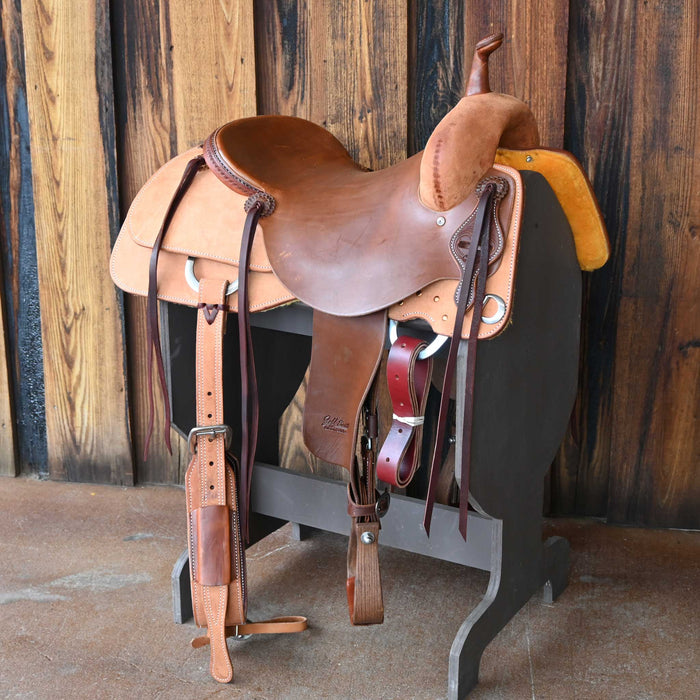 16.5" JEFF SMITH BUSTER WELCH CUTTING SADDLE