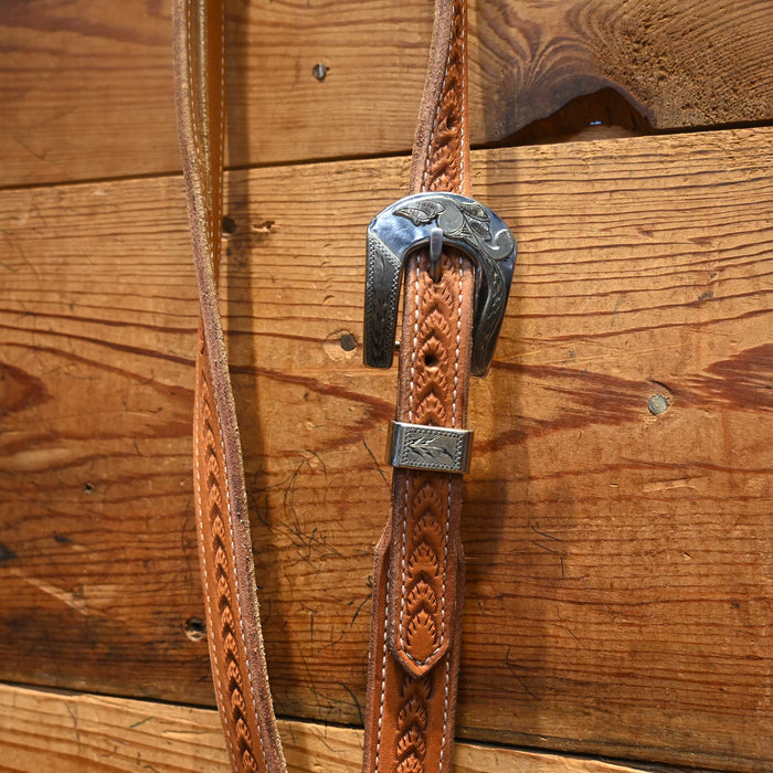 Handmade Headstall by Bill Plummer w/a Reid Jones Buckle 540