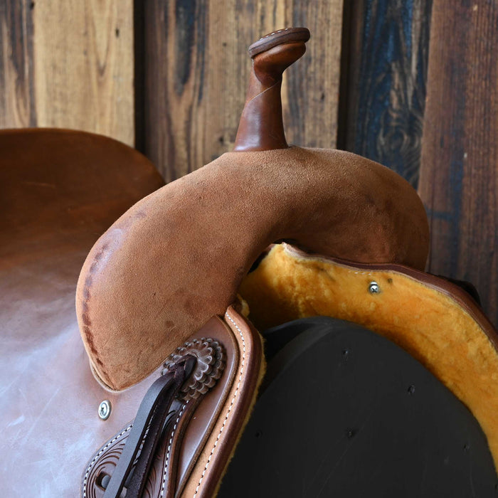16.5" JEFF SMITH BUSTER WELCH CUTTING SADDLE