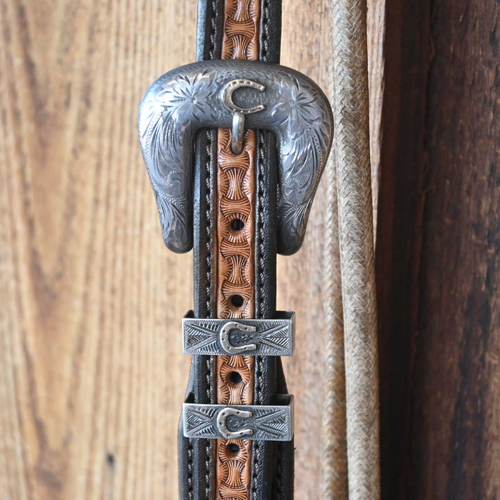 Kerry Kelly Silver Mounted 65 A-S with Roller & Randall Top Shelf Leather