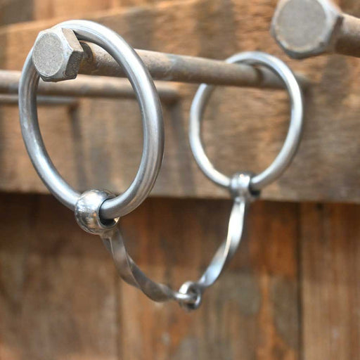 Graeme Quisenberry Slow Twist Mullen O-Ring Snaffle Tack - Bits Graeme Quisenberry