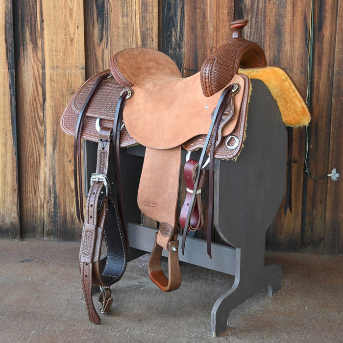 16" JEFF SMITH BUSTER WELCH COW HORSE SADDLE