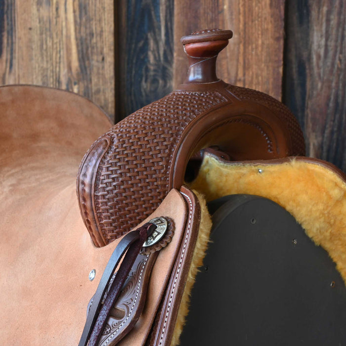 16" JEFF SMITH BUSTER WELCH COW HORSE SADDLE