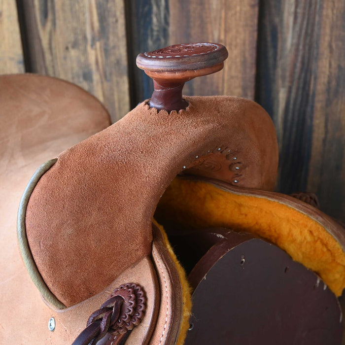 16" AUSTIN VALIMONT HOGG TREE RANCH SADDLE Saddles - New Austin Valimont