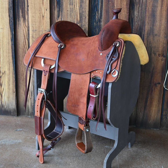 15" JEFF SMITH BUSTER WELCH RANCH CUTTER SADDLE