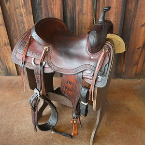 16.5" USED STRAY STAR CUTTING SADDLE Saddles Stray Star Saddlery