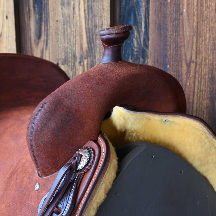 15" JEFF SMITH BUSTER WELCH RANCH CUTTER SADDLE