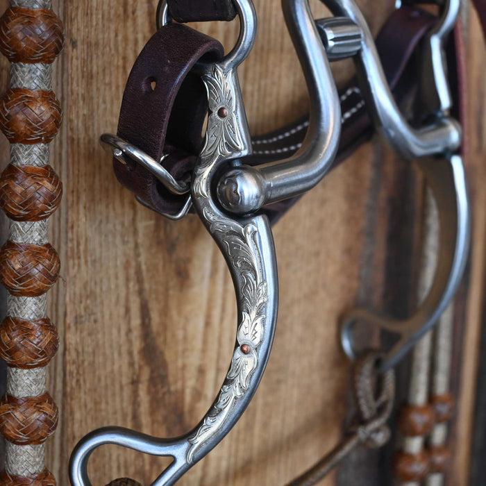 Kerry Kelly Silver Mounted 65 A-S with Roller & Randall Top Shelf Leather