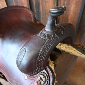 16.5" USED STRAY STAR CUTTING SADDLE Saddles Stray Star Saddlery