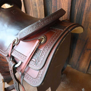 16.5" USED STRAY STAR CUTTING SADDLE Saddles Stray Star Saddlery