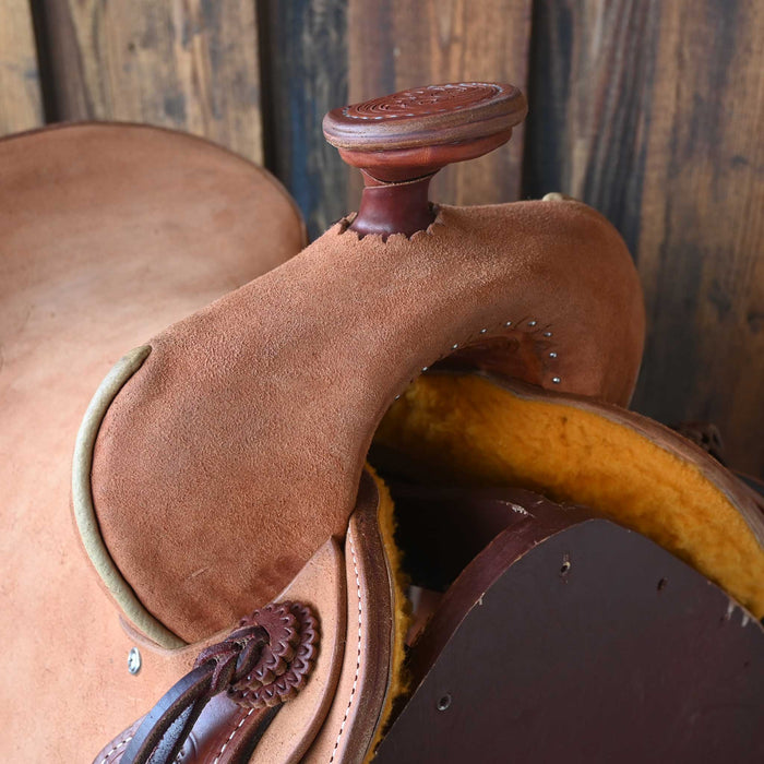 15" AUSTIN VALIMONT HOGG TREE RANCH SADDLE Saddles - New Austin Valimont