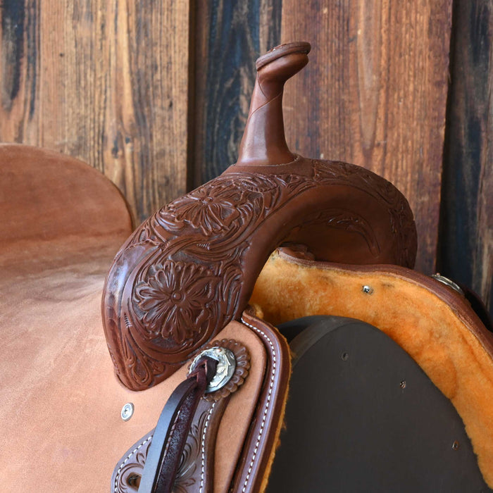 16" JEFF SMITH BUSTER WELCH CUTTING SADDLE