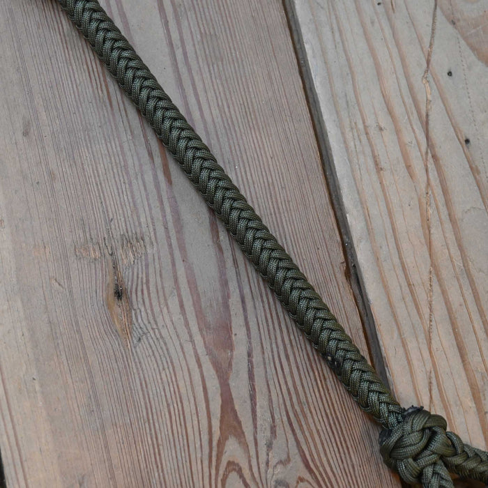 Green Nylon Wrapped Quirt