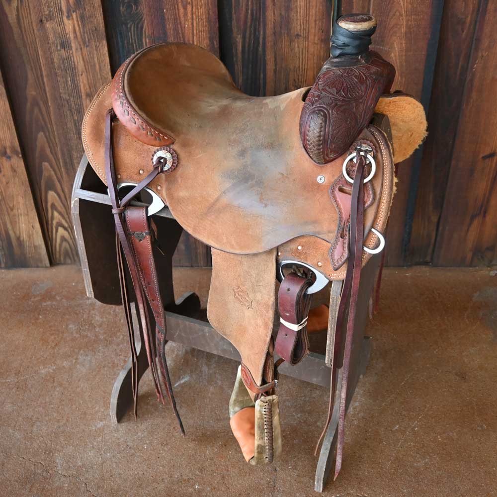 14.5" USED TESKEY'S RANCH SADDLE