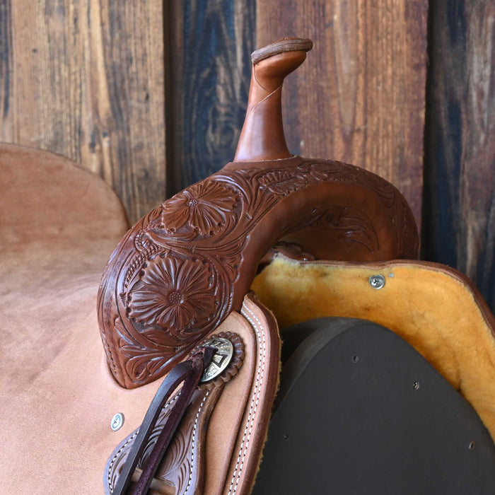 16.5" JEFF SMITH BUSTER WELCH CUTTING SADDLE