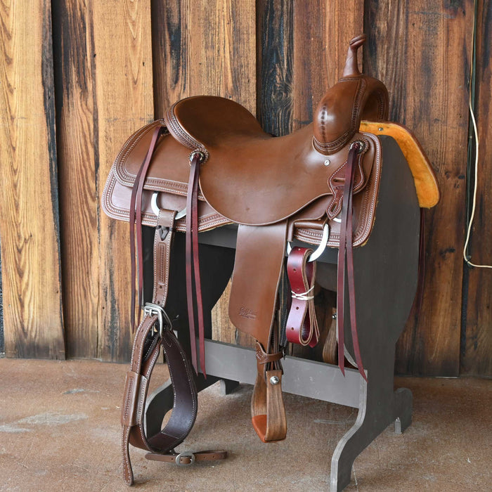 16.5" JEFF SMITH BUSTER WELCH CUTTING SADDLE
