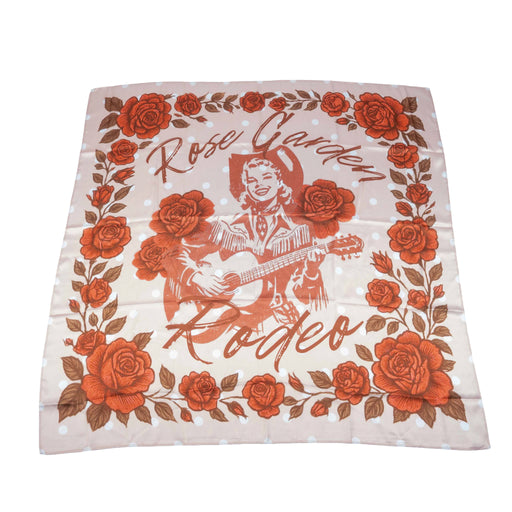 Rose Rodeo Wild Rag ACCESSORIES - Additional Accessories - Wild Rags & Scarves RODEO QUINCY