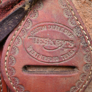 13" USED TESKEY'S RANCH ASSOCIATION SADDLE Saddles TESKEY'S SADDLERY LLC   