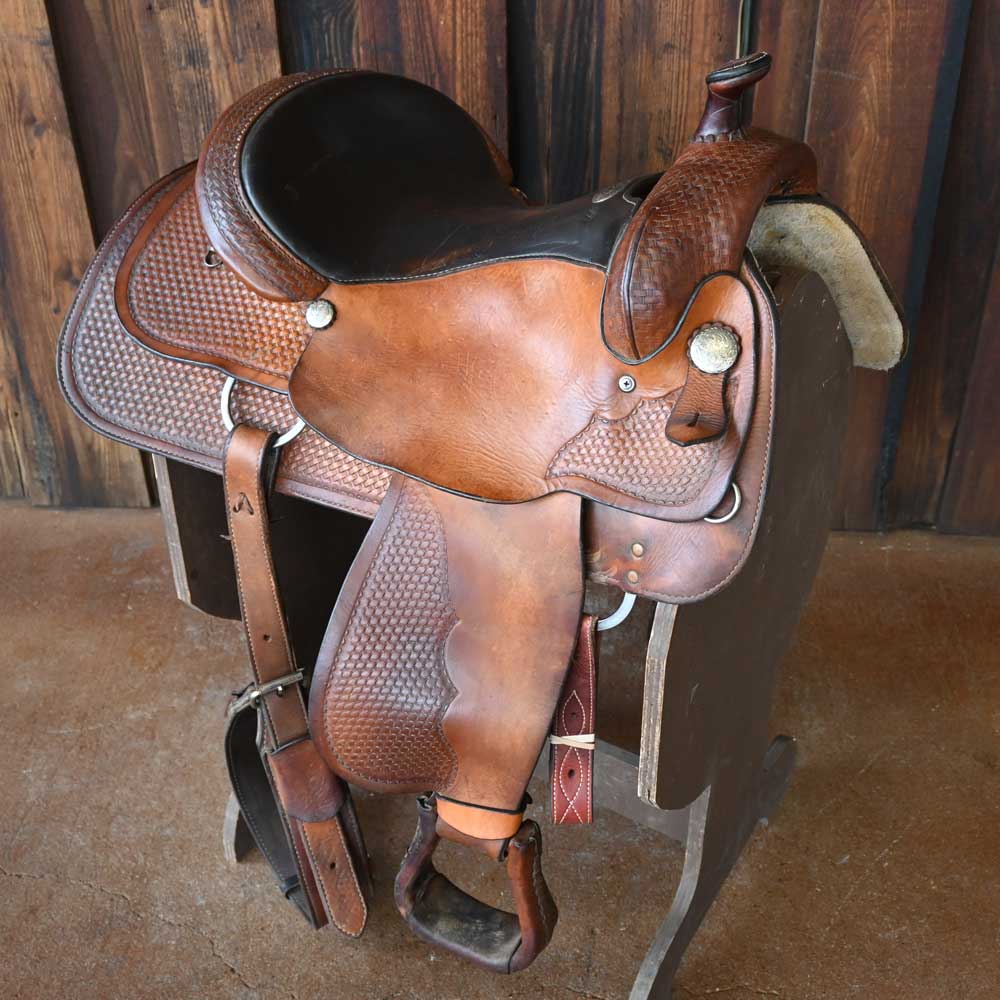 16" USED WESTERN DIAMOND PLEASURE SADDLE