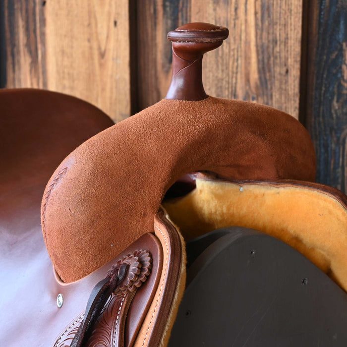16" JEFF SMITH BUSTER WELCH RANCH CUTTER SADDLE