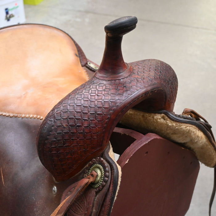 16" USED M.L. LEDDY CUTTING SADDLE