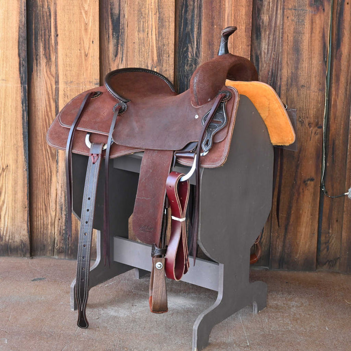 16" JEFF SMITH BEAU GALYEAN CUTTING SADDLE