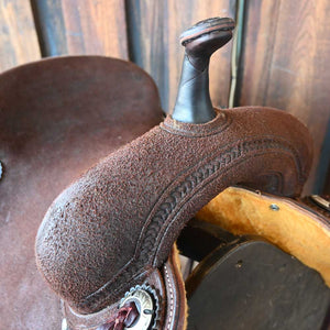 16" JEFF SMITH CUTTING SADDLE Saddles Jeff Smith   