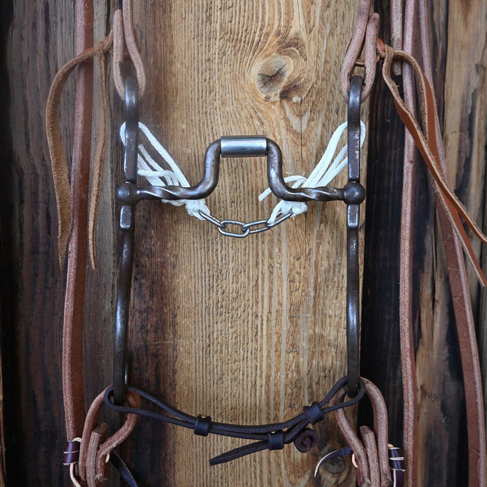 Caprock Slow Twist Hinge Port Bridle Rig w/Split Ear Headstall