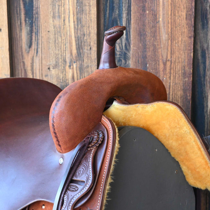 15" JEFF SMITH BEAU GALYEAN CUTTING SADDLE