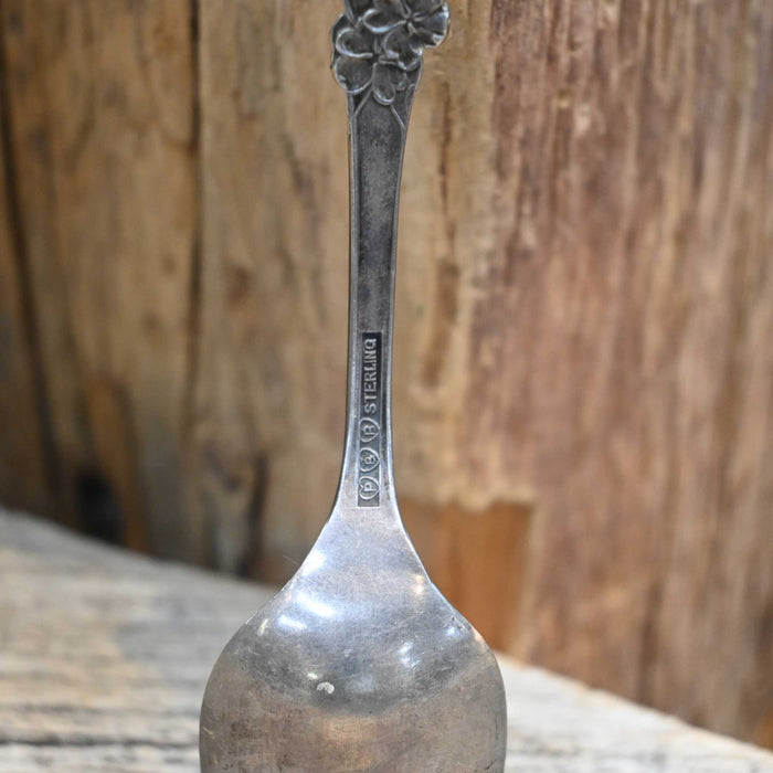 1920's Good Luck Sterling Silver Spoon