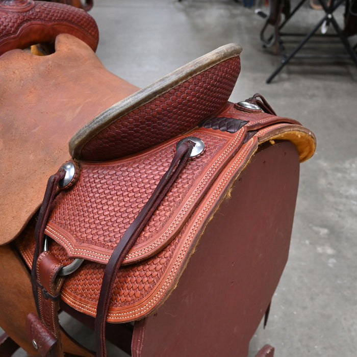 14.5" USED TESKEY'S RANCH ASSOCIATION SADDLE