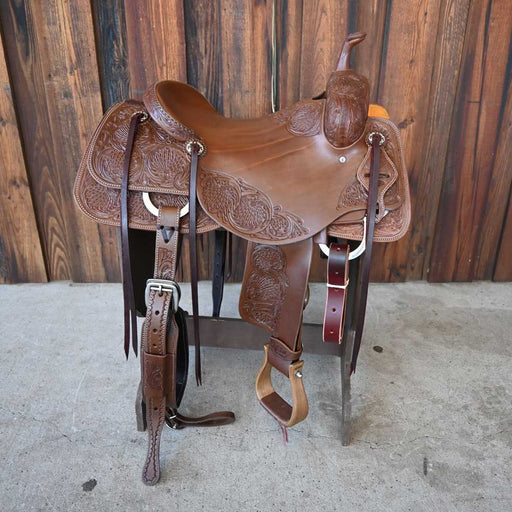 16" JEFF SMITH BUSTER WELCH CUTTING SADDLE Saddles - New Jeff Smith
