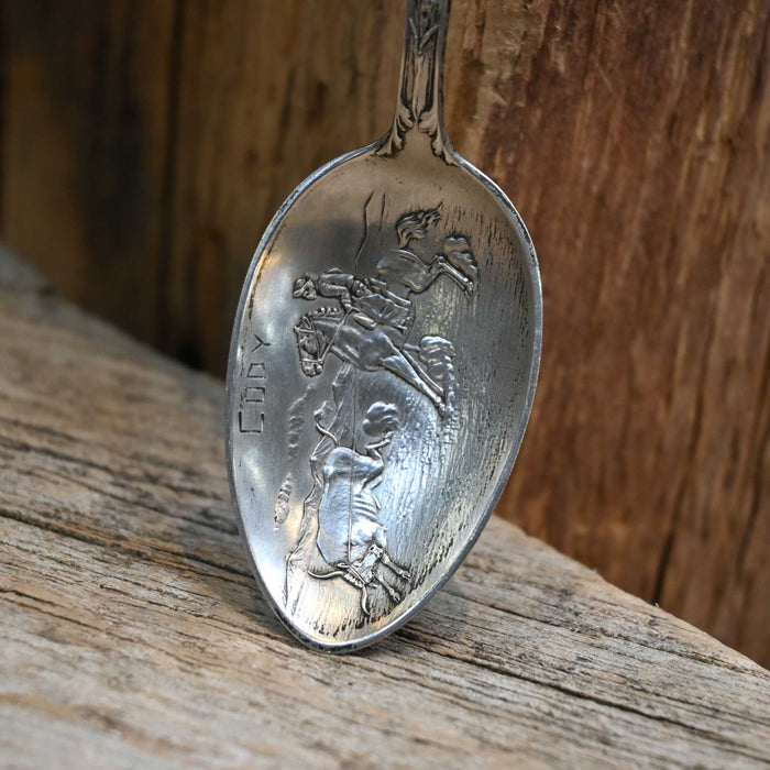 Vintage Sterling Silver Cody Wyoming Souviner Spoon