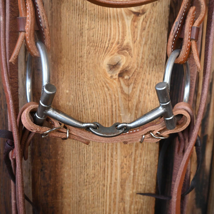 Tom Balding D-Ring 3pc Bridle Rig w/Browband Headstall