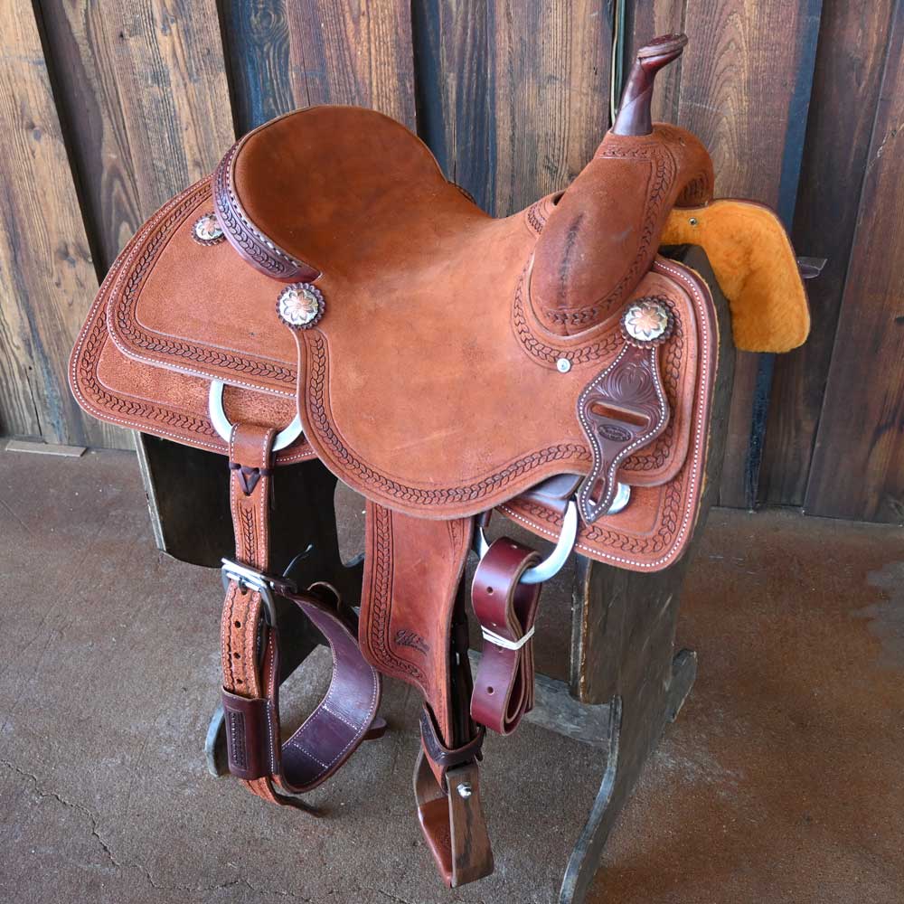 15" JEFF SMITH CUTTING SADDLE Saddles Jeff Smith   