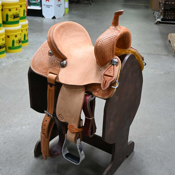 12" TESKEY'S BARREL SADDLE
