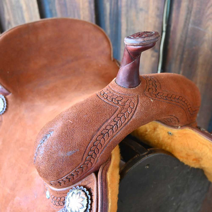 15" JEFF SMITH BUSTER WELCH CUTTING SADDLE Saddles - New Jeff Smith