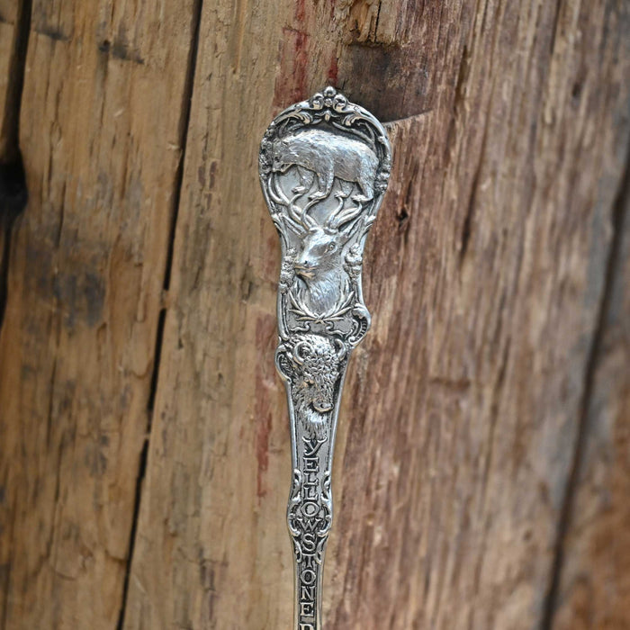 Vintage Sterling Silver Yellowstone Souviner Spoon